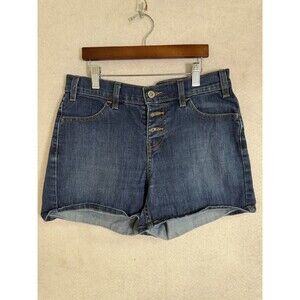LEVI'S Women 501 Shorts Jeans Size 28,  Button Fly  Beach Denim